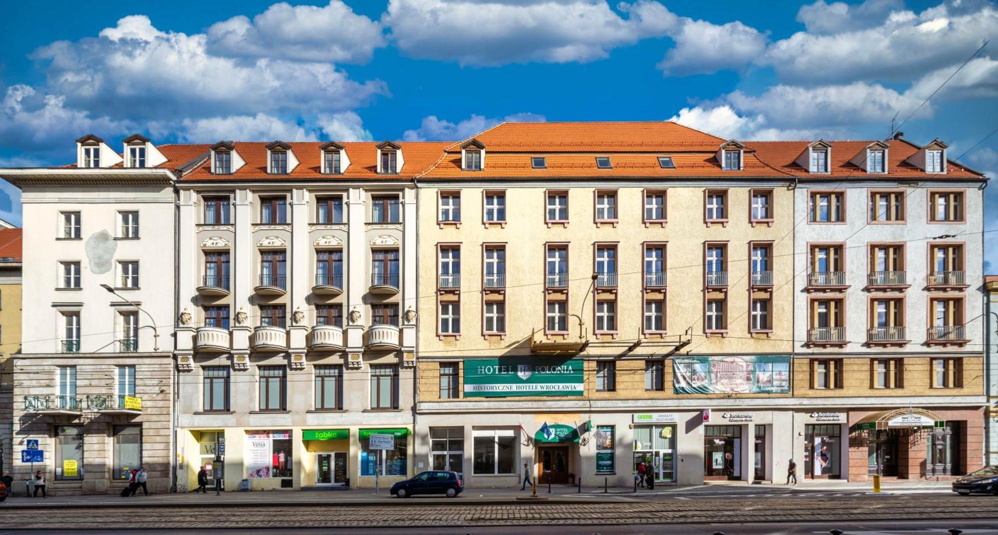 Hotel Polonia Centrum Wroclaw Exterior photo